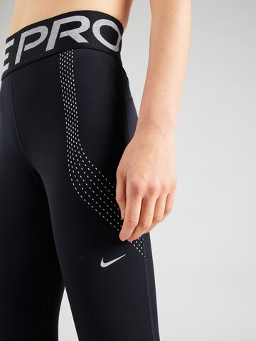 Skinny Pantalon de sport 'Pro' NIKE en noir