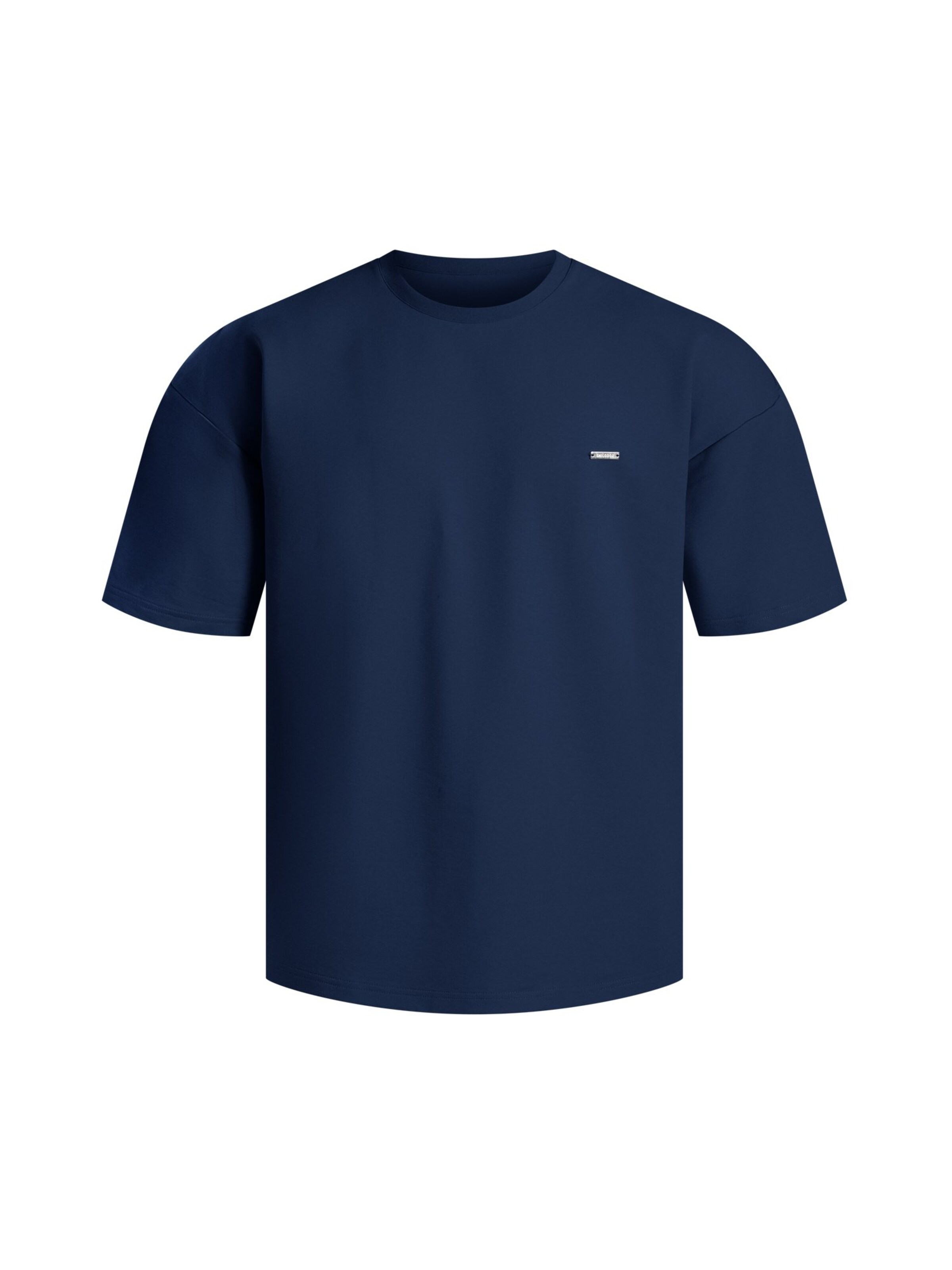 Smilodox Shirt ' Thiago ' in Blauw: voorkant