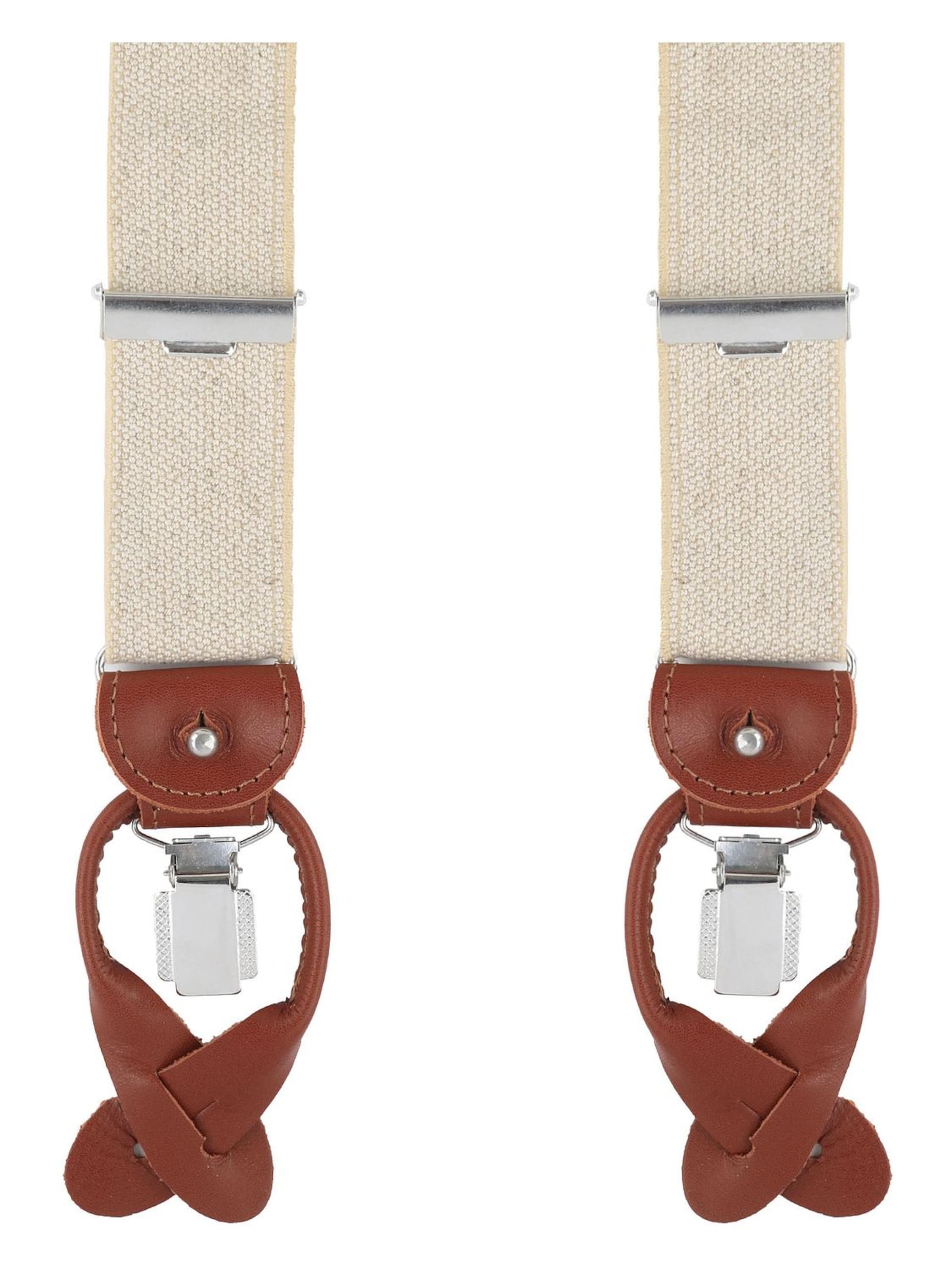 Profuomo Bretels in Beige