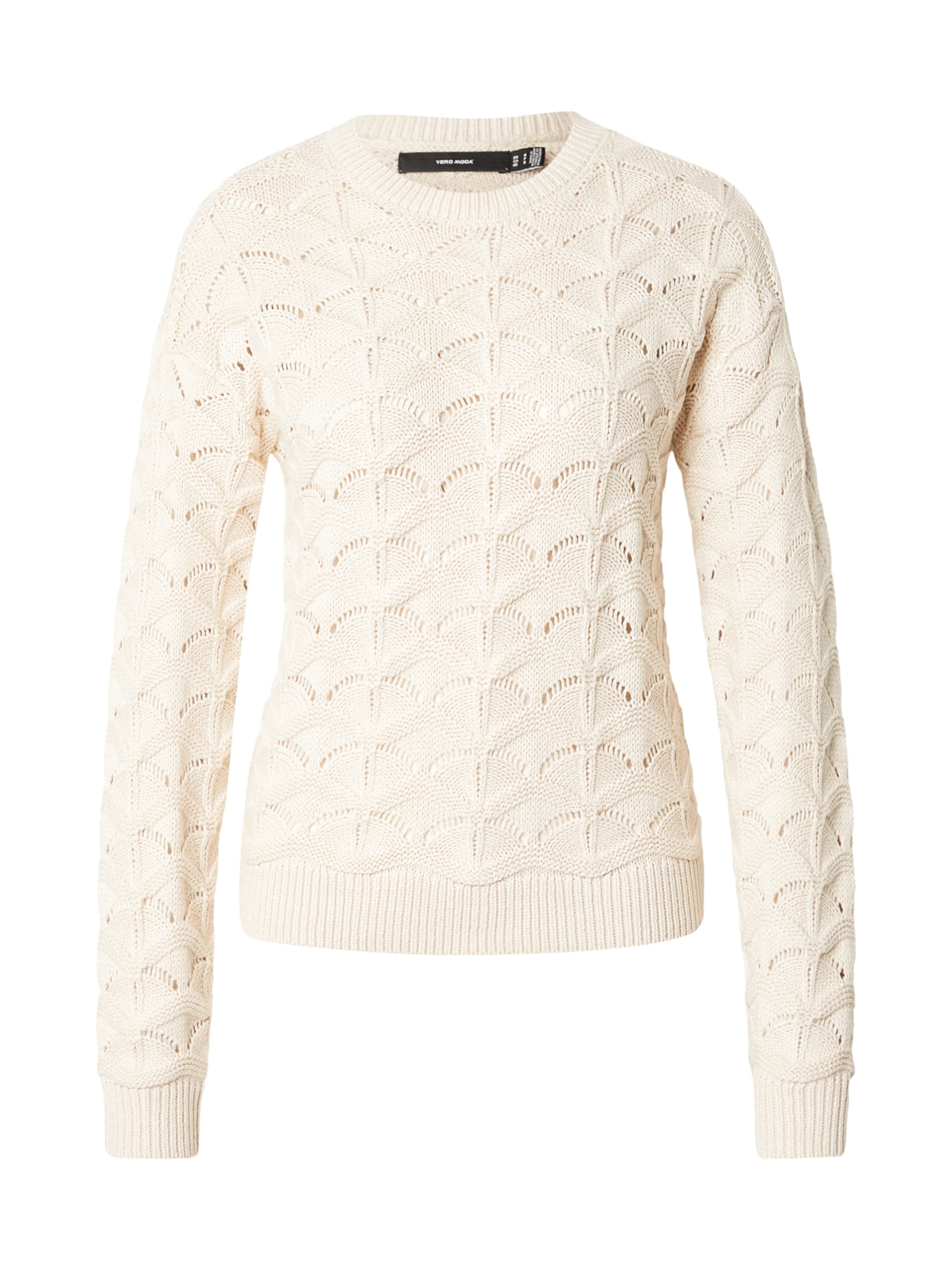 VERO MODA Pulóver 'VMINDIGO' - fehér: elől