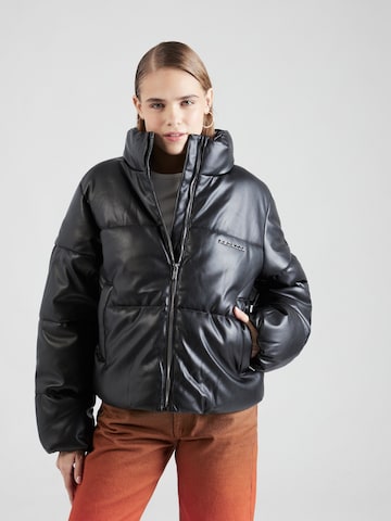 Pegador Between-season jacket 'BAKER' in Black: front