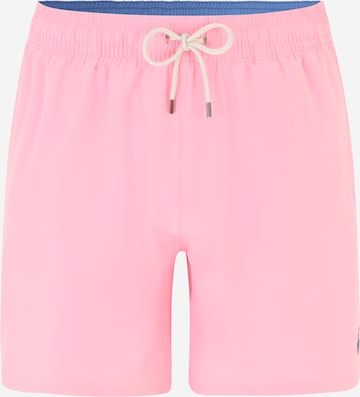 Polo Ralph Lauren Zwemshorts 'TRAVELER' in Roze: voorkant