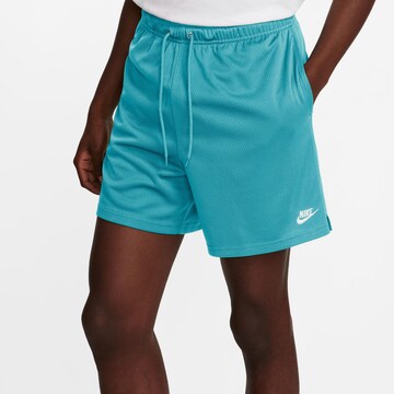 Nike Sportswear Regular Hose 'Club Flow' in Blau
