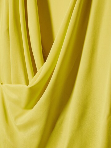 Bluză 'Tulipan' de la MANGO pe galben