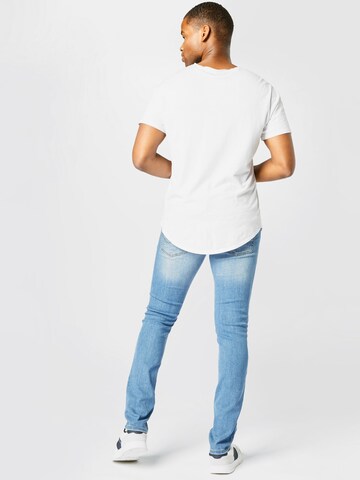 JACK & JONES Slimfit Jeans 'JJIGlenn JJOriginal' in Blau