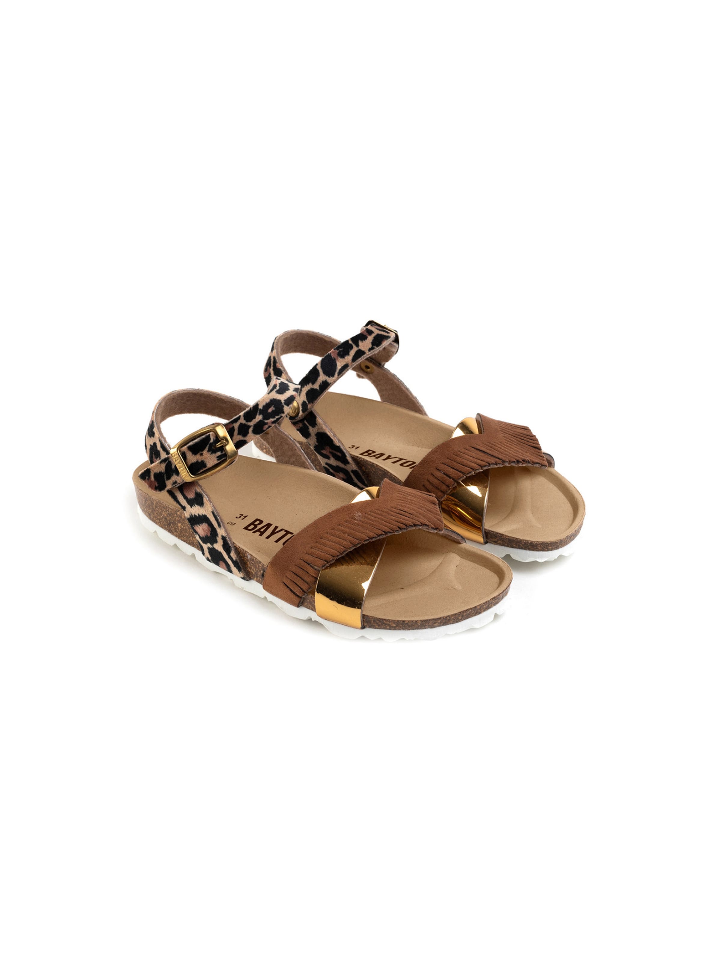 Bayton Sandály 'Franny' – hnědá