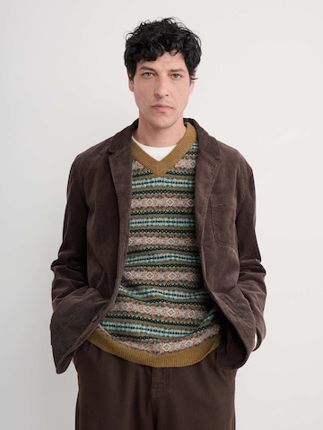 Giacca di mezza stagione 'Plantsman' di Seasalt Cornwall in marrone: frontale