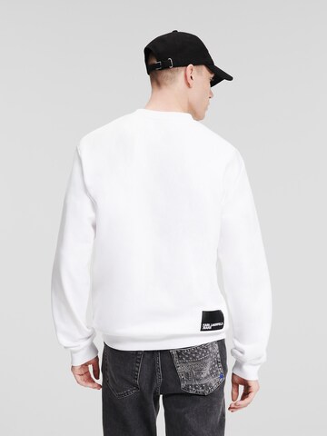 KARL LAGERFELD JEANS Sweatshirt i hvit