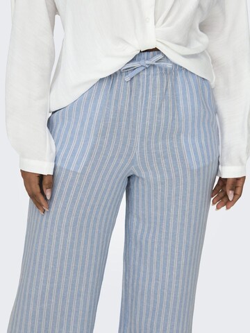 Wide Leg Pantalon ONLY en bleu