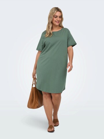 ONLY Carmakoma Dress 'CARMAY' in Green: front