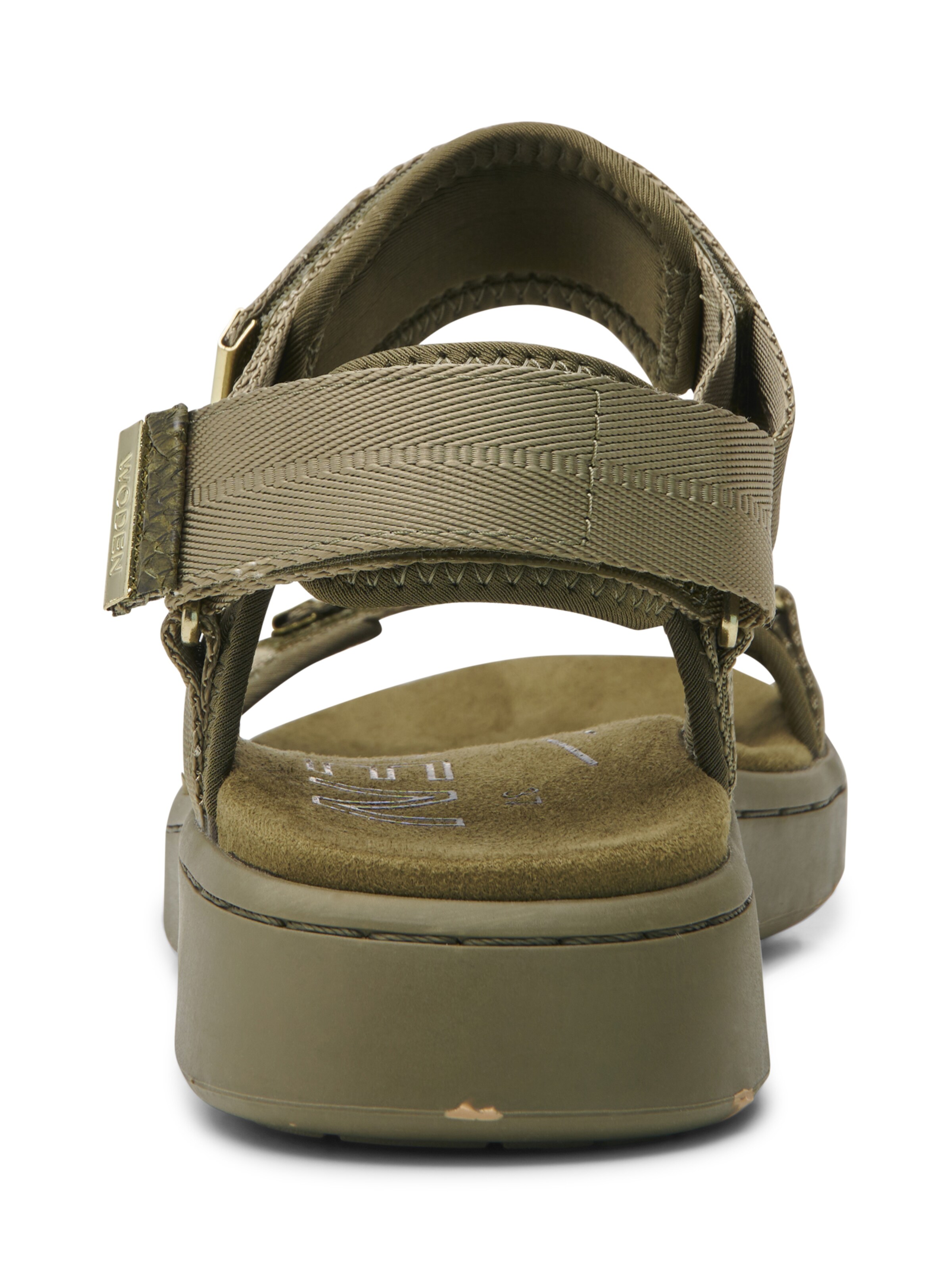 WODEN Sandal 'Line' in Green