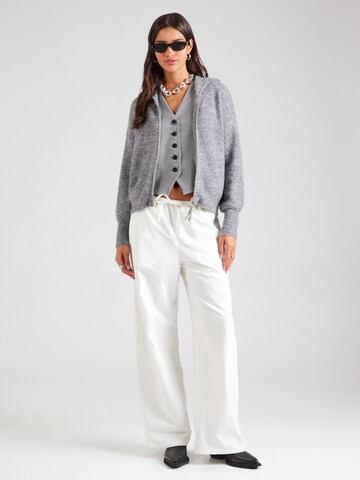 BONOBO Knit cardigan 'GILCAPUF' in Grey