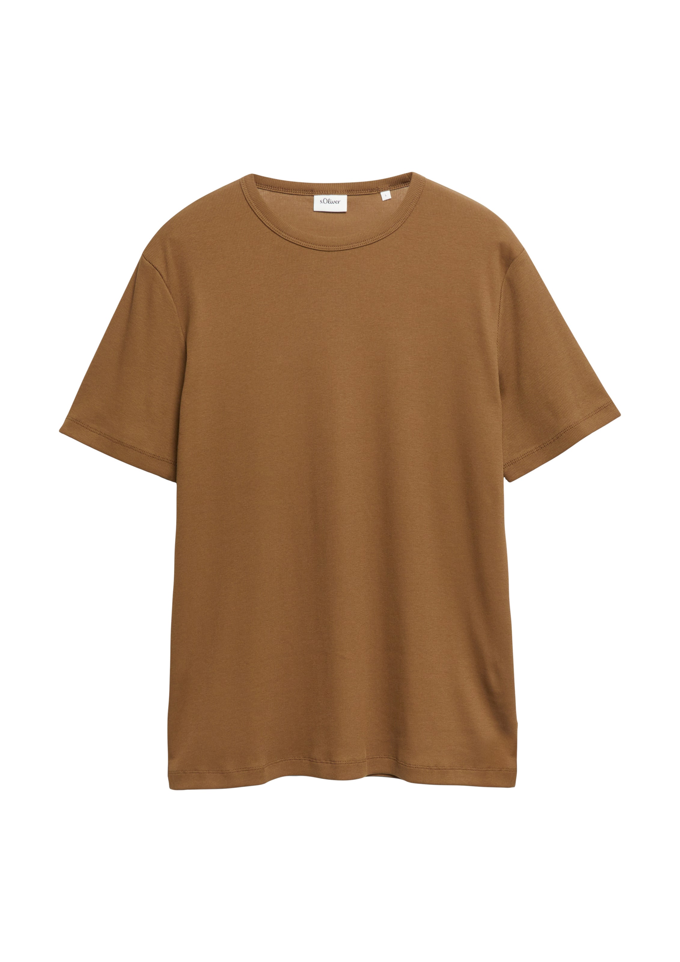 s.Oliver Shirt in Brown: front