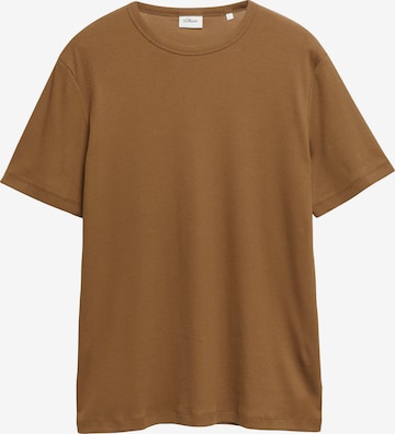 s.Oliver Shirt in Brown: front