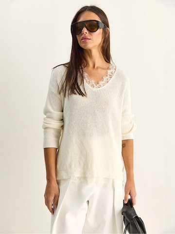 Pullover 'Pullover' di Bianco Lucci in beige