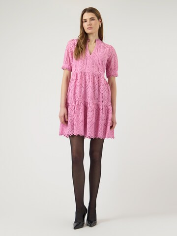 YAS Φόρεμα 'YASHOLI' σε ροζ: μπροστά