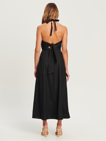 Willa Dress in Black: back