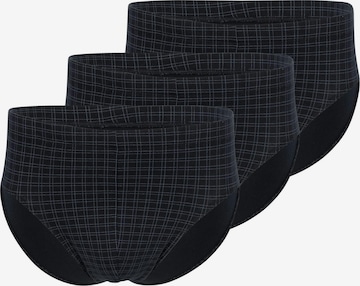 SCHIESSER Slip 'Cotton Casual Organic Cotton' in Zwart: voorkant