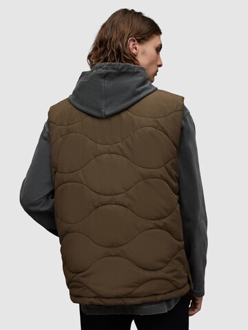 AllSaints Weste in Braun