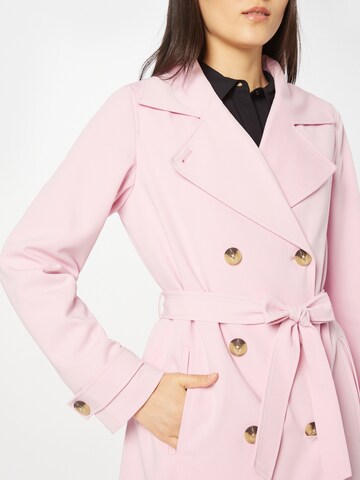 modström Ανοιξιάτικο και φθινοπωρινό παλτό 'Hiro' σε ροζ