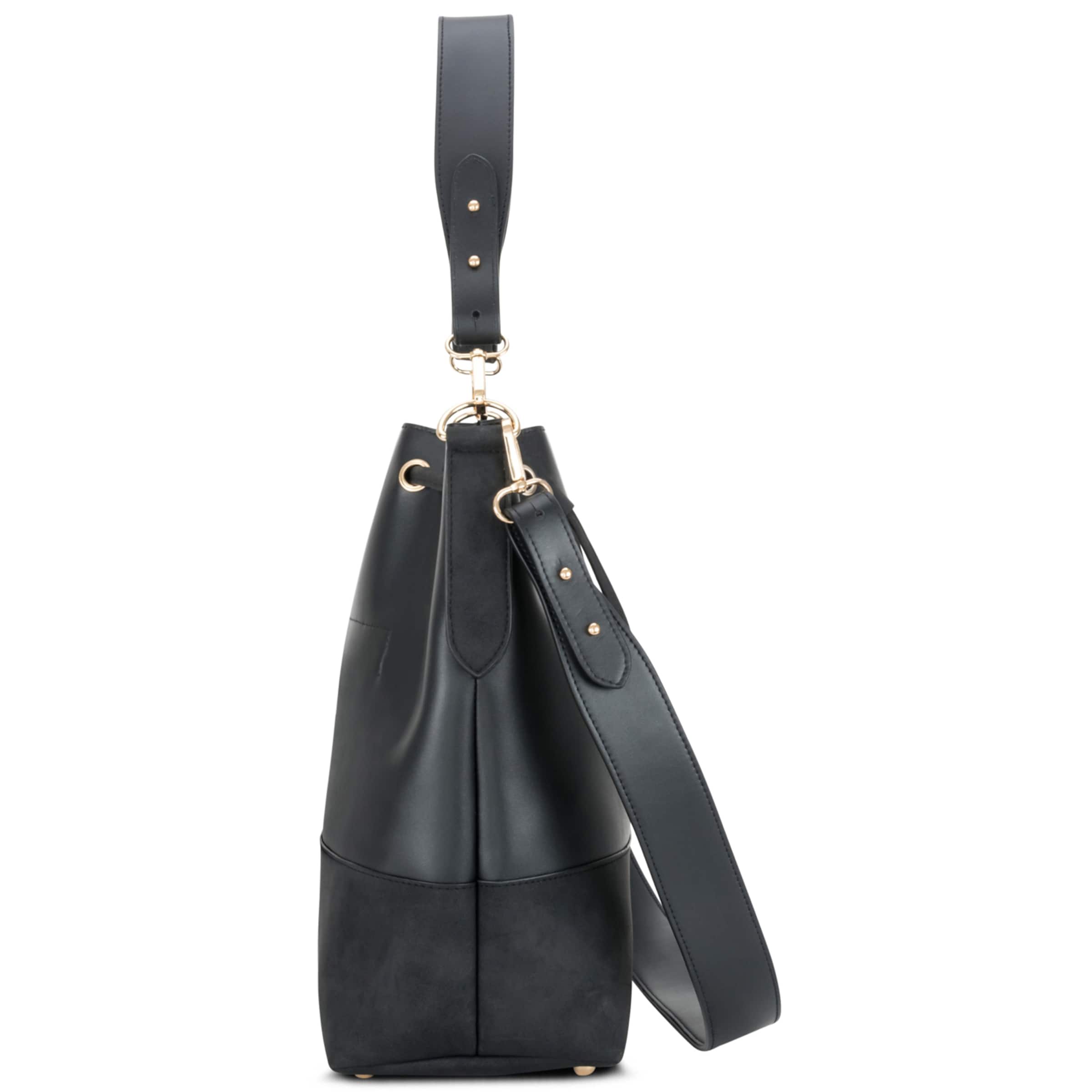 Expatrié Vrečasta torba 'Sarah Medium' | črna barva