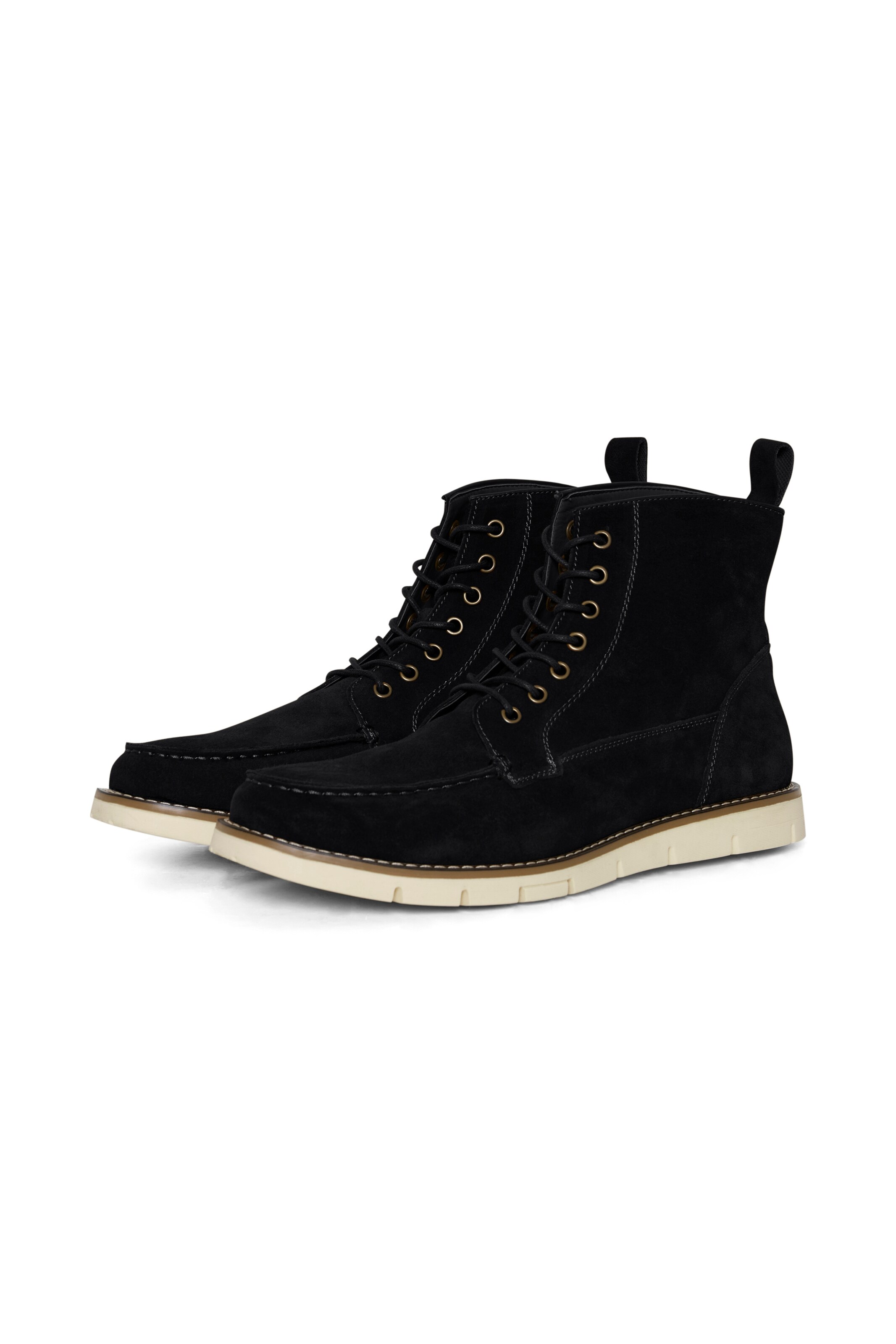 BLEND - Botas com atacadores em preto
