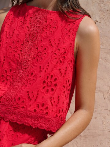love & roses Bluse i rød