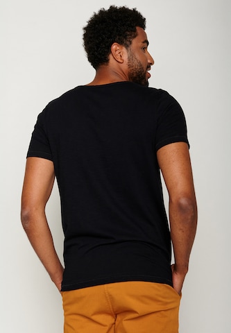 GREENBOMB Shirt 'Nature Getaway' in Zwart