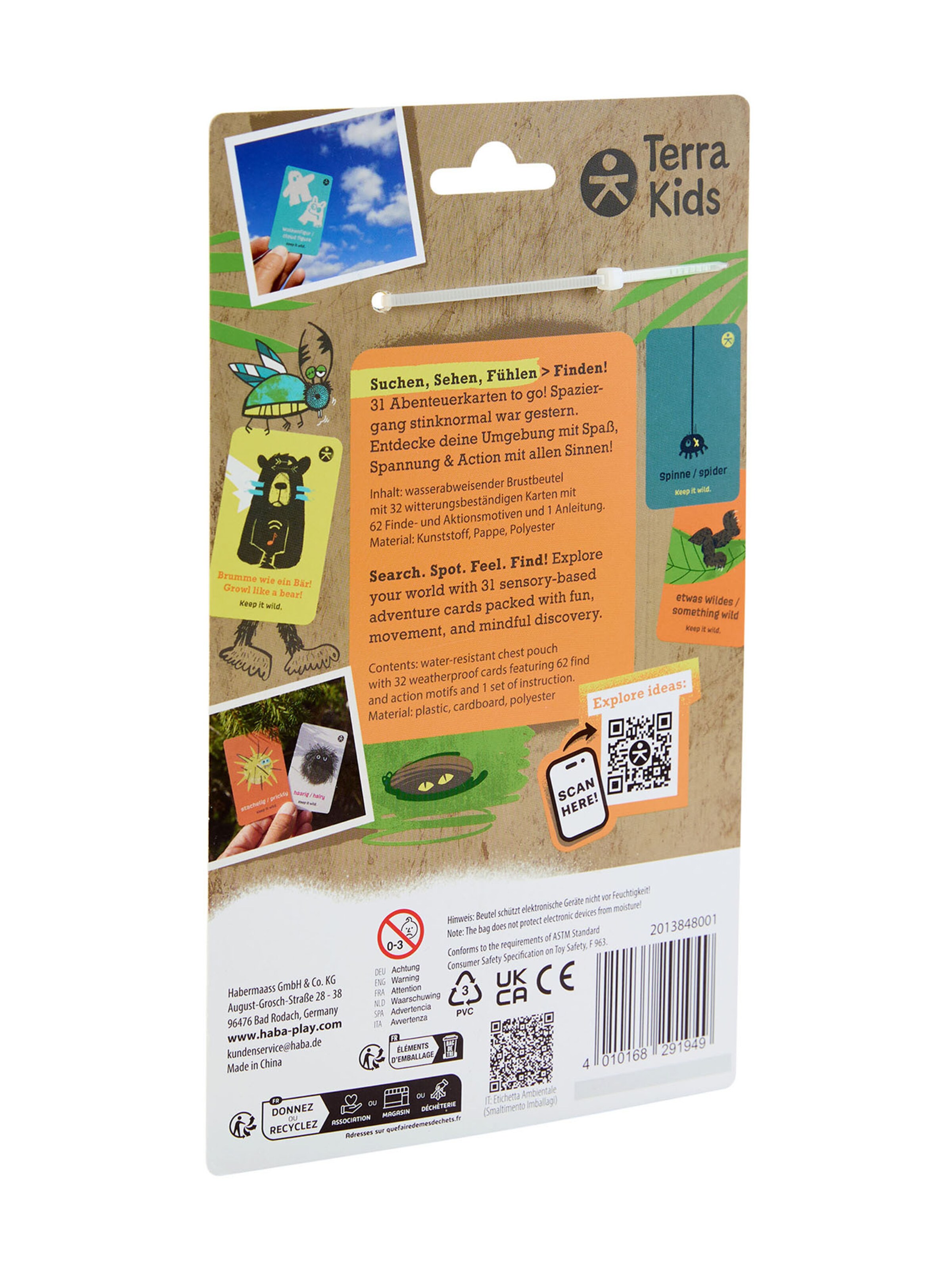 Articles de loisir créatif ' Terra Kids Entdecker-Set ' HABA en mélange de couleurs