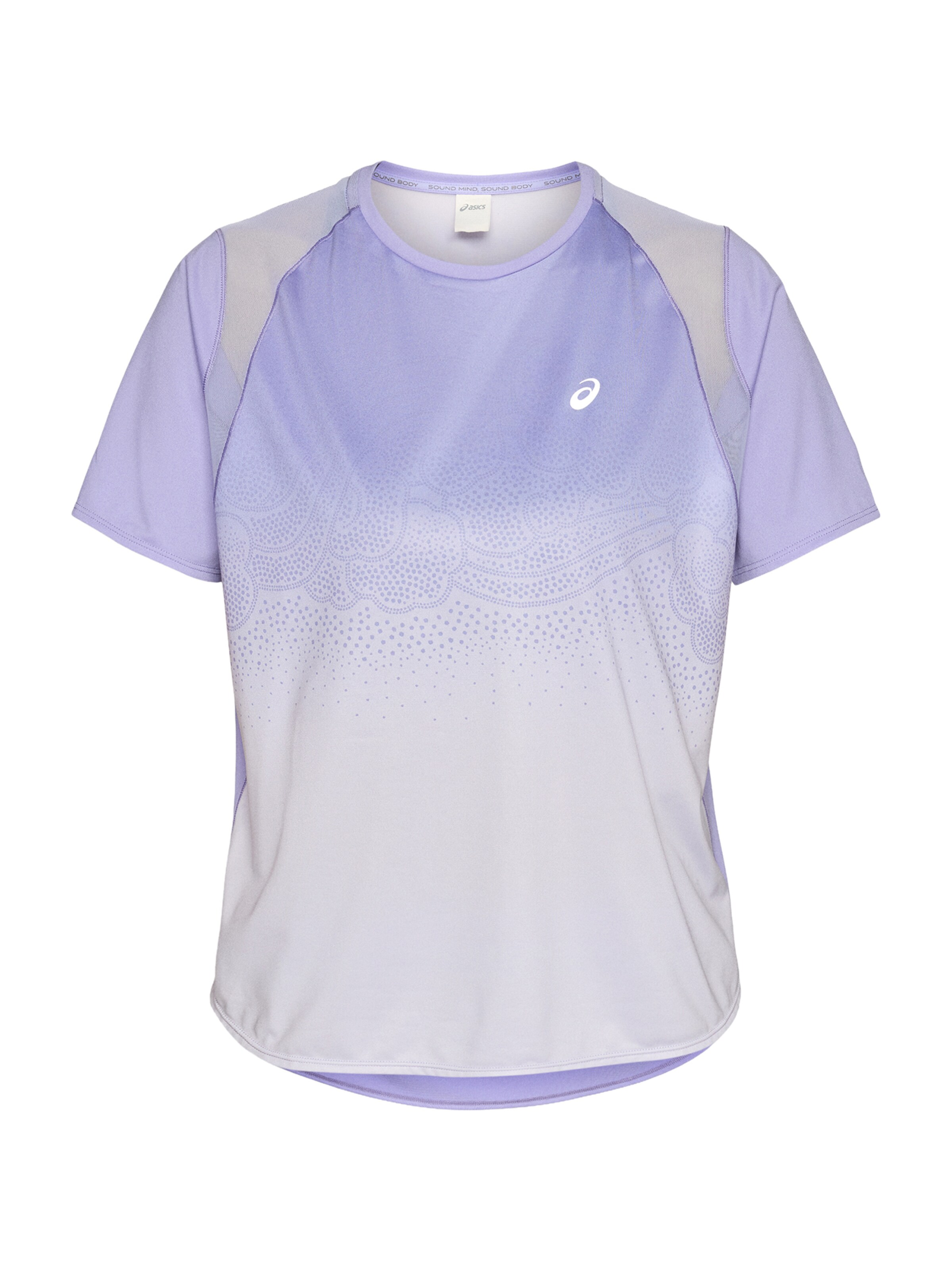 ASICS Λειτουργικό μπλουζάκι 'ROAD FADE' σε λιλά: μπροστά
