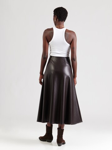 Jupe monari en marron