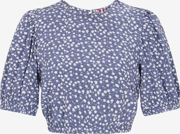 myMo ROCKS Bluza 'Fashion Look' | modra barva: sprednja stran