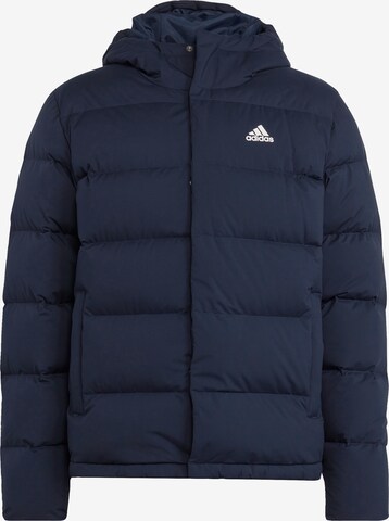 ADIDAS SPORTSWEAR Outdoorjas in Blauw: voorkant