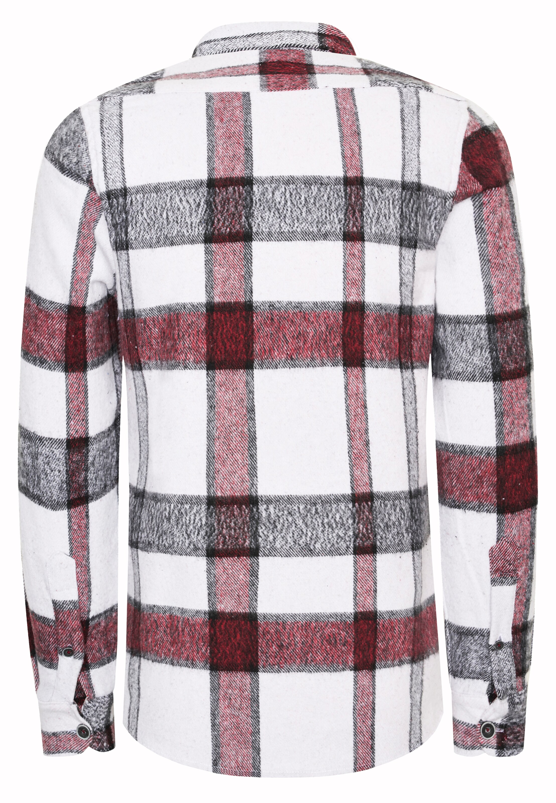 Rusty Neal Slim Fit Langarmhemd in Weiß