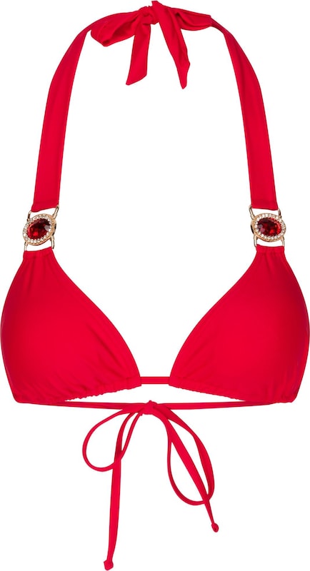 Moda Minx Triangel Bikinitop 'Amour' in Rot