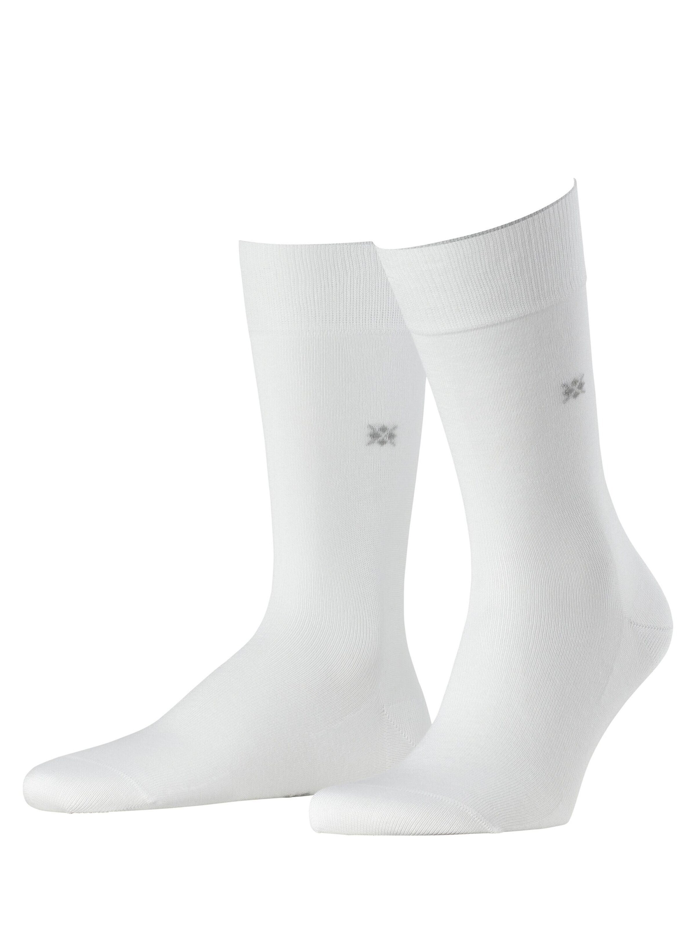 BURLINGTON Socks 'Dublin' in White: front