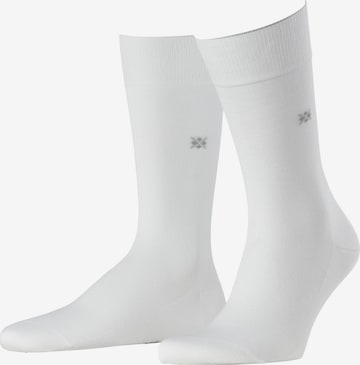 BURLINGTON Socks 'Dublin' in White: front