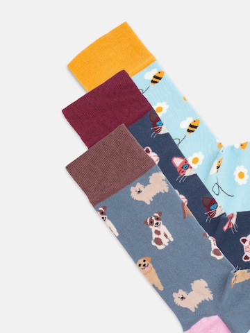 DillySocks Sokken 'Cute Animal' in Blauw