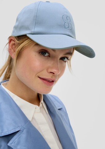 s.Oliver Cap in Blau: Vorderseite
