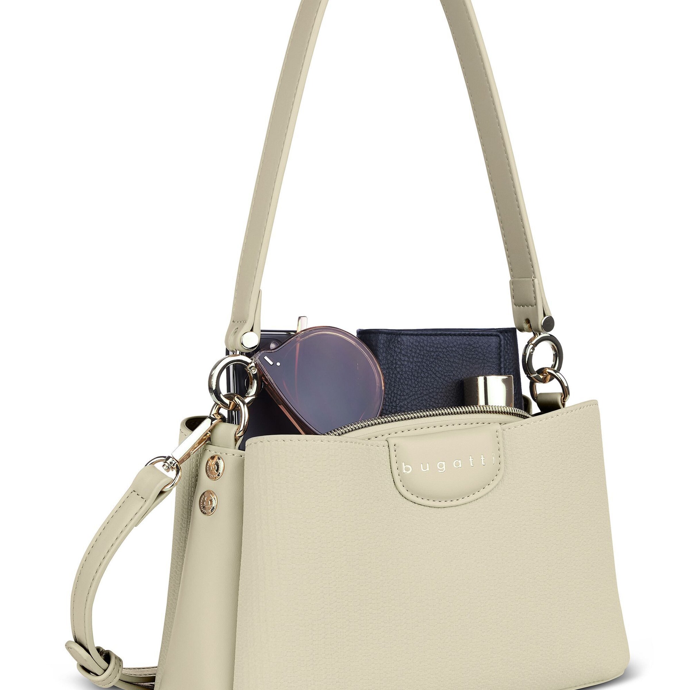 Sac bandoulière 'Leah' bugatti en beige