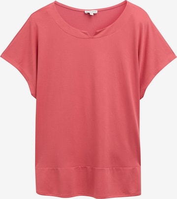 Tom Tailor Women + Shirt in Red: front