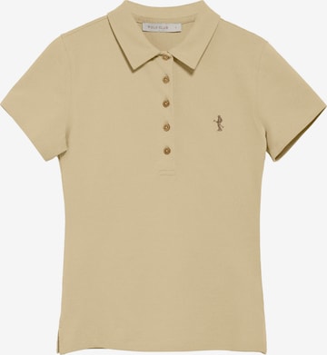 Polo Club Poloshirt in Beige: Vorderseite