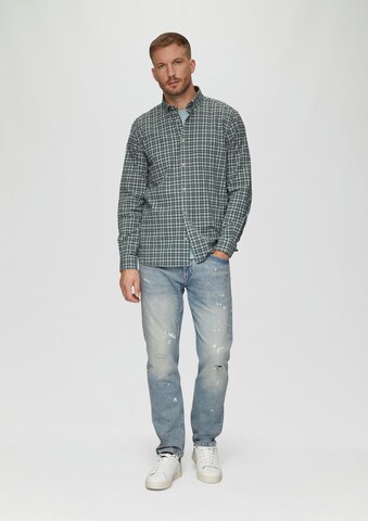 s.Oliver Regular fit Button Up Shirt in Grey