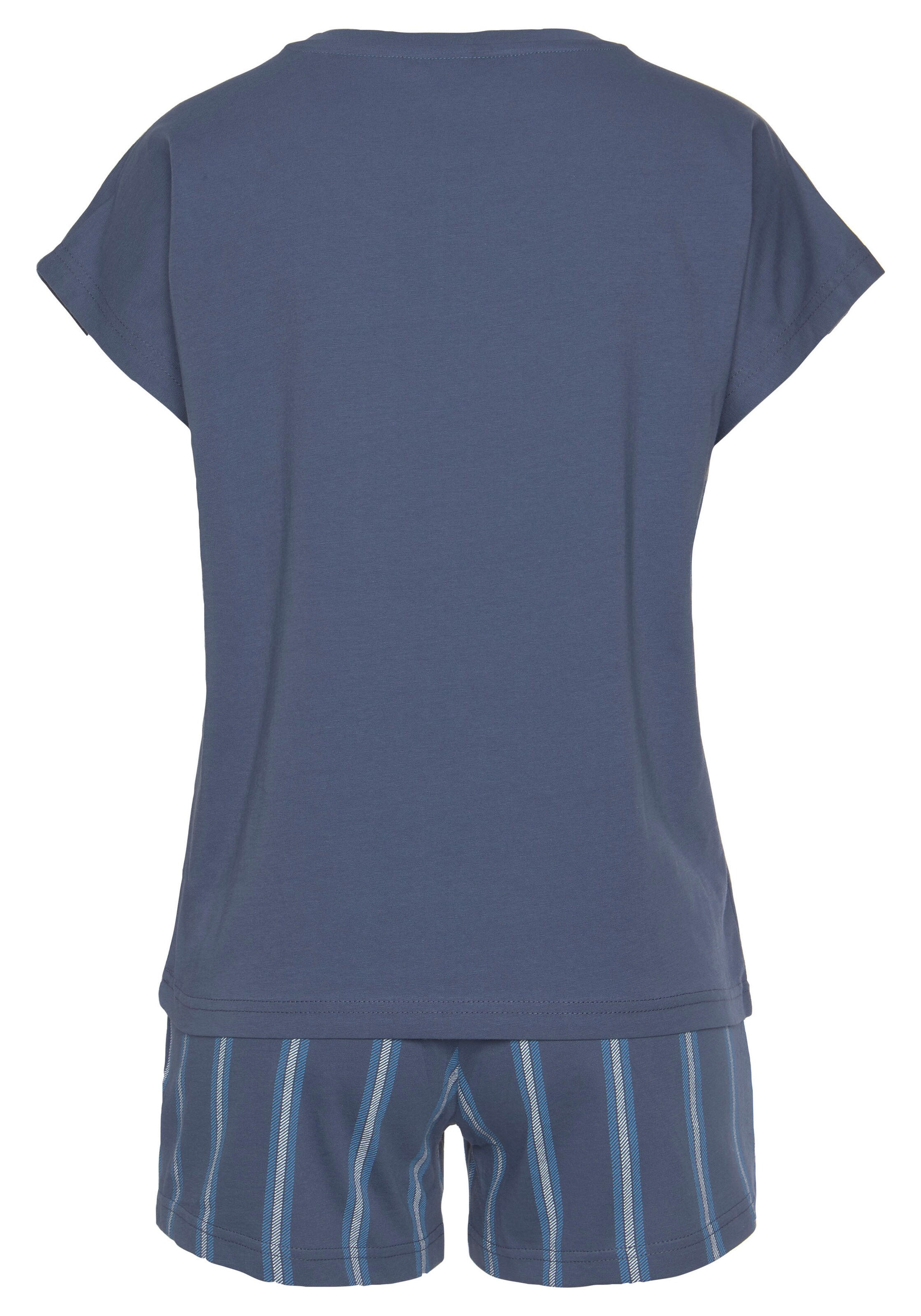 VIVANCE Pyjama in Blau