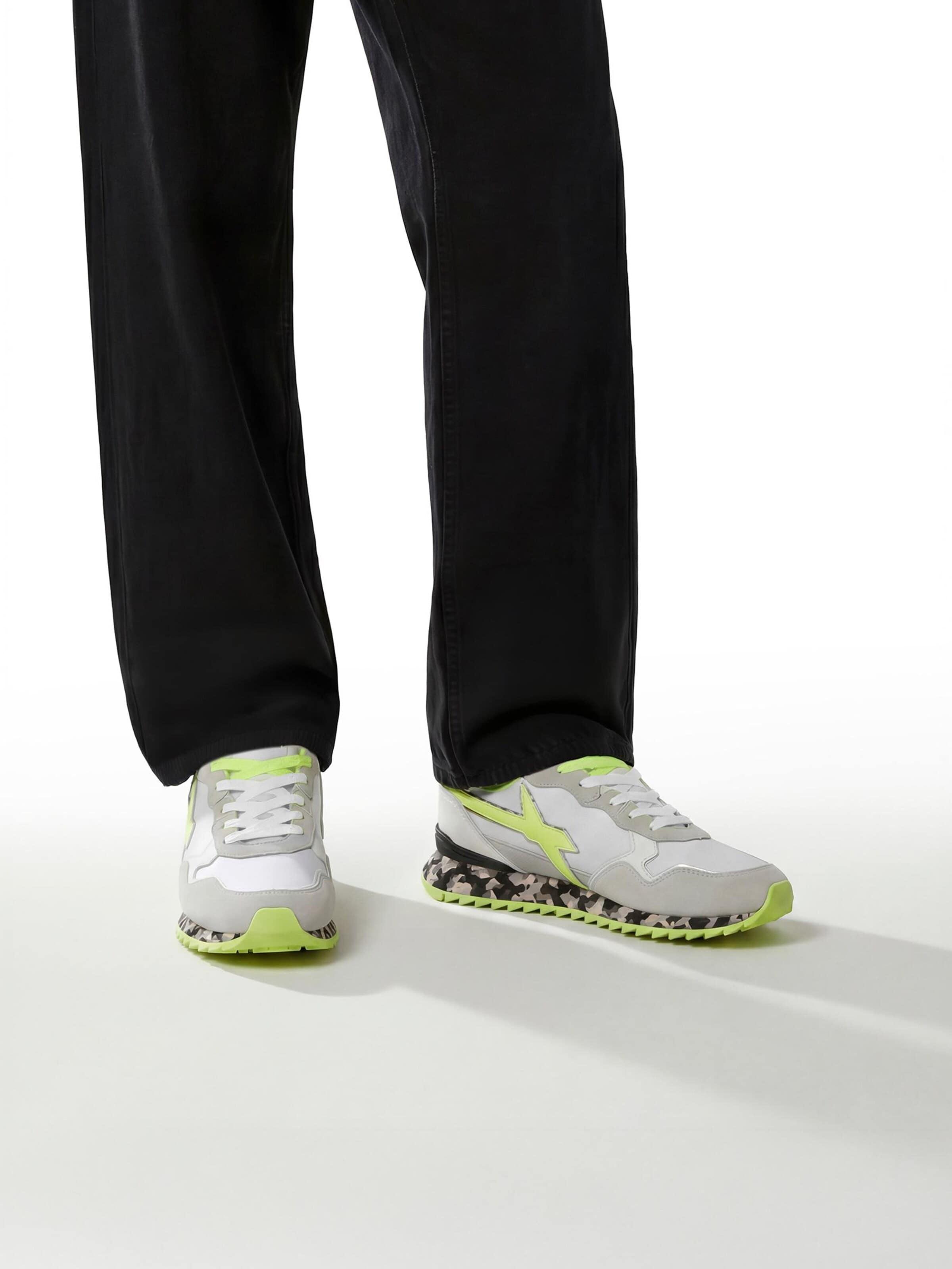 W6YZ Sneakers laag 'JET-M.' in Wit: voorkant