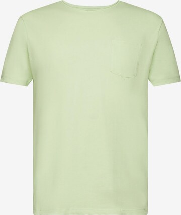 ESPRIT Тениска в зелено: отпред