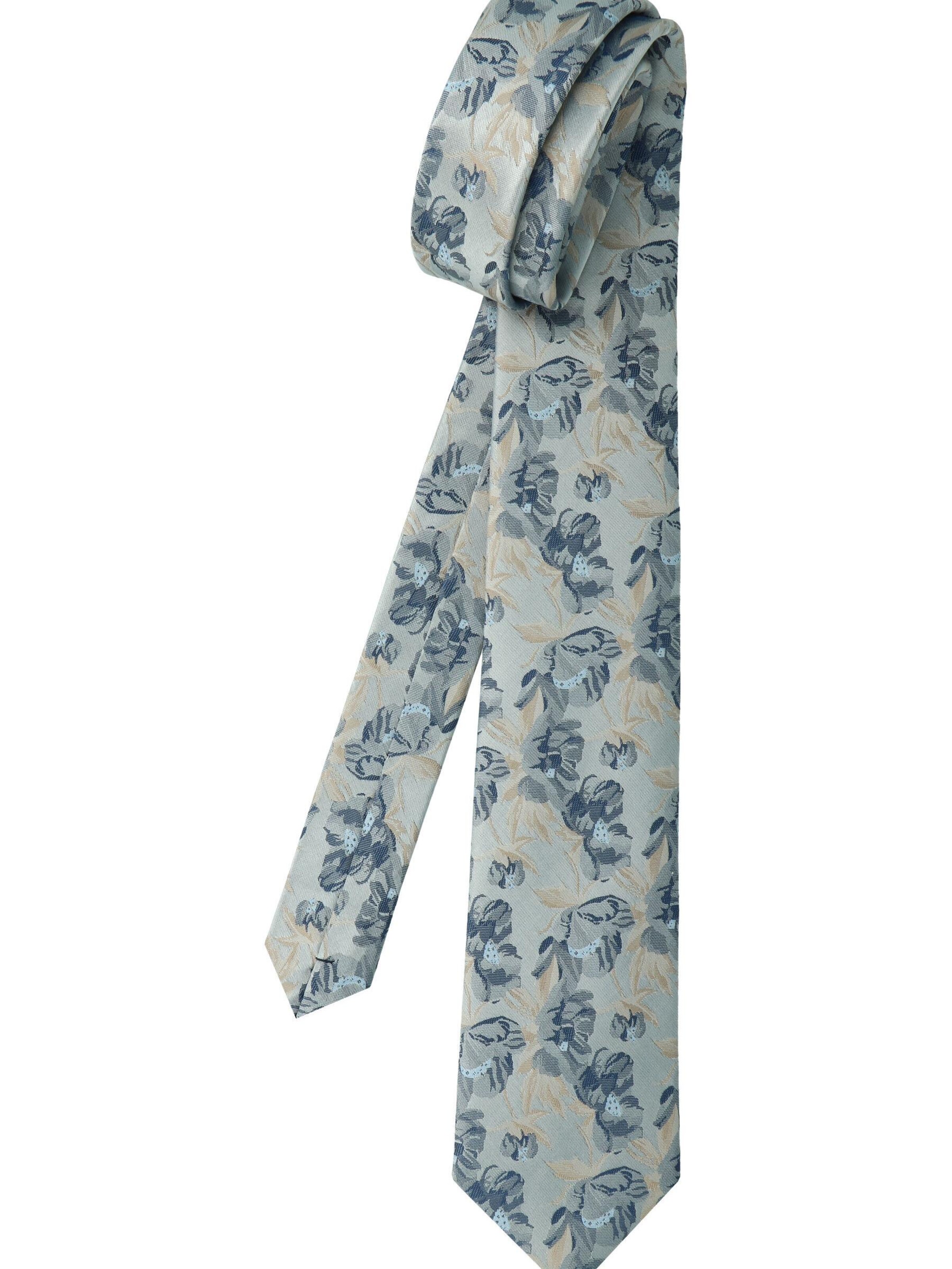 WILLEN Tie 'Blume' in Blue