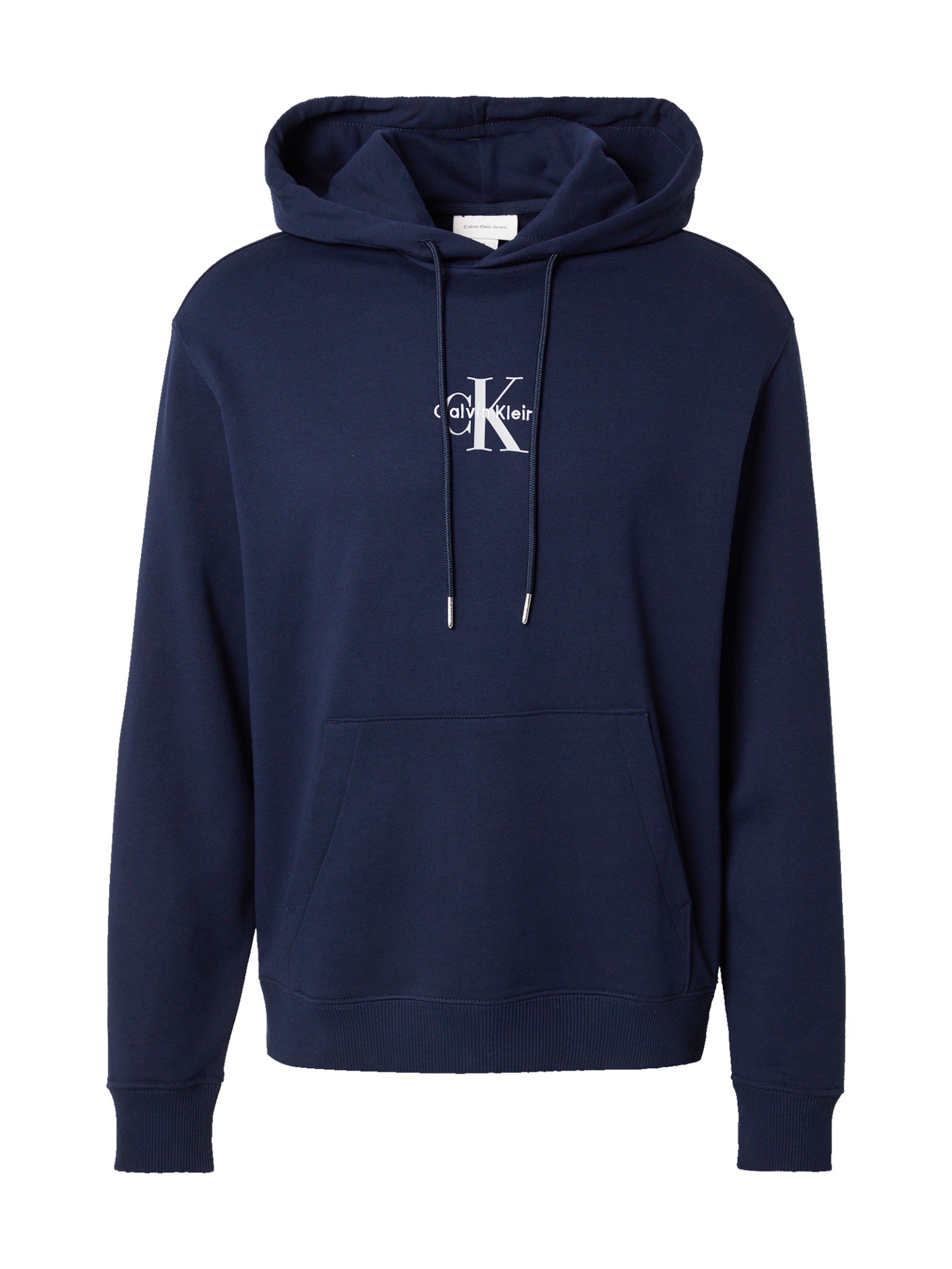 Calvin Klein Jeans Свитшот в Синий: спереди