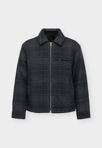 Geacă de primăvară-toamnă de la Abercrombie & Fitch pe negru: față