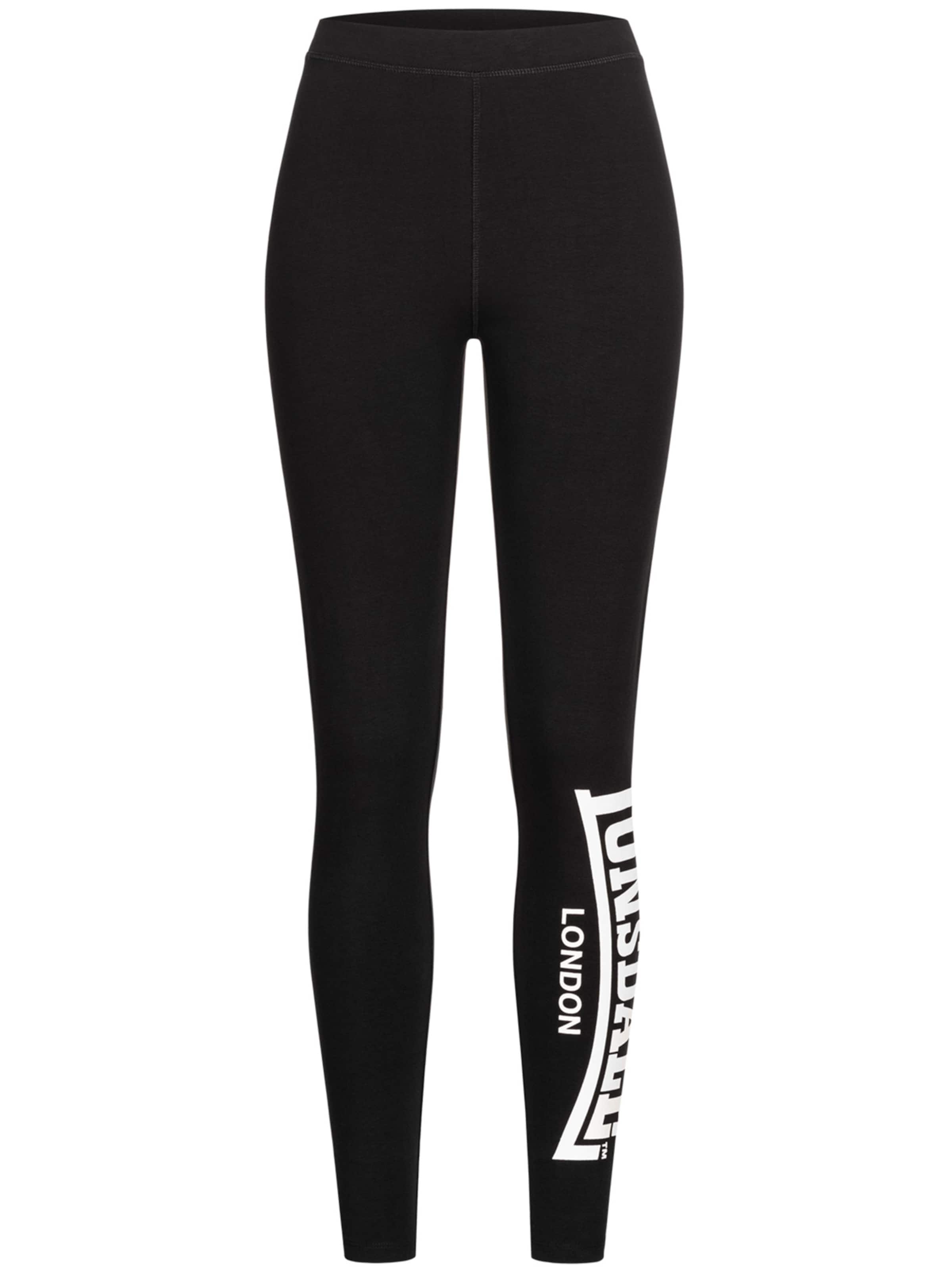 LONSDALE Skinny Leggings 'Merridge' in Black: front